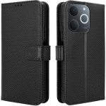 Diamond knížkové pouzdro na Realme Note 70T - černé – Sleviste.cz