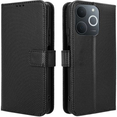 Diamond knížkové pouzdro na Realme Note 70T - černé – Sleviste.cz