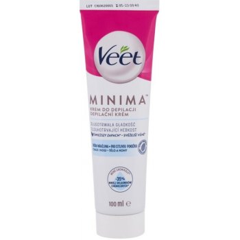 Veet Minima Hair Removal Cream Sensitive Skin depilační krém pro citlivou pokožku 400 ml