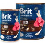 Brit Premium by Nature Dog Beef with Tripe 800 g – Zboží Mobilmania