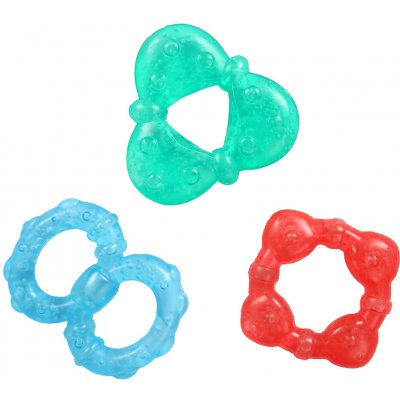 Bright Starts kousátko plněné vodou tvary Stay Cool Teethers 3 ks – Hledejceny.cz