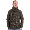 Rybářské tričko, svetr, mikina Fox Mikina Khaki Camo High Neck