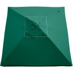 MVIA (Moravia Propag) Náhradní potah na slunečník 3,5 x 3,5 m (lahvově zelený, s volánem) – Hledejceny.cz