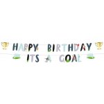 Folat BV Baner závěsný Happy Birthday It´s a Goal , 1,5 m – Sleviste.cz