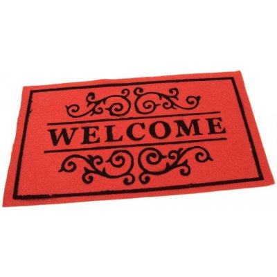 FLOMA Welcome Deco červená 33 x 58 cm – Sleviste.cz
