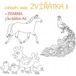 Radost v písku Základní sada ZVÍŘÁTEK II Barevné pískování obrázků – Zboží Dáma