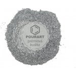 PourArt Metalický prášek DKTK003 Crystal Oklahoma Silver 10 g – Sleviste.cz