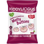 Kiddylicious Ovocno-zeleninové knoflíčky Malina s řepou 5 x 6 g – Hledejceny.cz