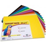 Barevný papír A3 80 g 60 ks 12 barev – Zboží Dáma