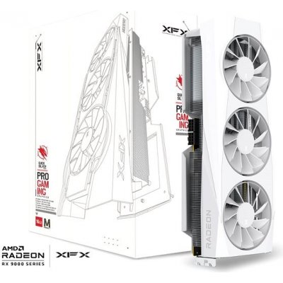 XFX Quicksilver Radeon RX 9070 XT Magnetic 16GB GDDR6 RX-97TMAQKW9 – Zboží Živě