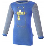 Dětské tričko Little Angel smyk obrázek DR Outlast® indigo medvěd pruh – Zboží Mobilmania