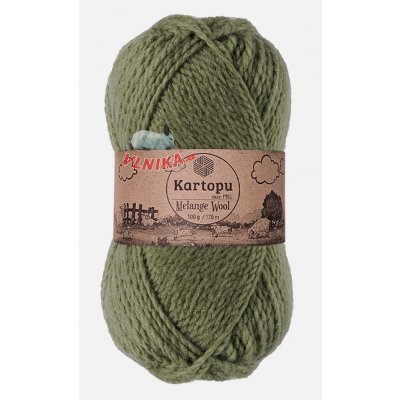 Příze Vlnika-Kartopu Melange Wool K430 – Zboží Mobilmania