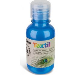 Barva na textil Primo Metal 125 ml modrá