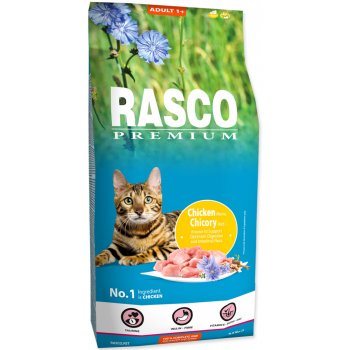 Rasco Premium Cat Adult Chicken Chicori Root 7,5 kg