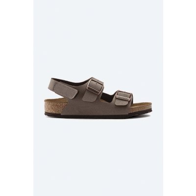 Birkenstock Milano Hl Kids 1018637 hnědá – Zboží Mobilmania