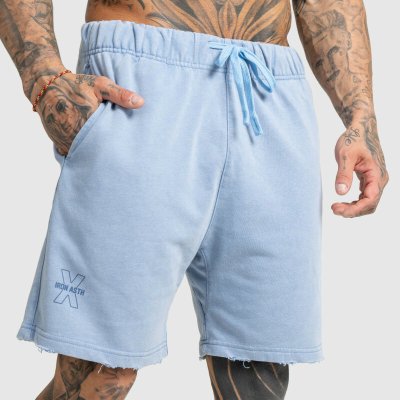 Iron Aesthetics Pánské kraťasy X Washed modré – Hledejceny.cz