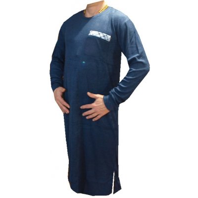 xcena pánská froté noční košile s dlouhým rukávem – Zboží Dáma