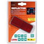 Odrazka na MOTO 90x35 mm zadní červená | Zboží Auto