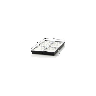 Filtr, vzduch v interiéru MANN-FILTER CU 3759 – Hledejceny.cz