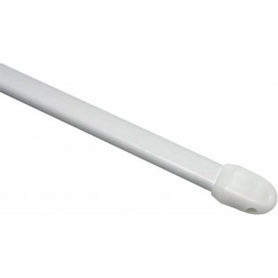 Vitrážní tyč roztažná, plochá 11 mm bílá, 60 - 90 cm – Zboží Dáma