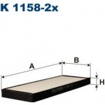 FILTRON Filtr, vzduch v interiéru K1158-2X – Hledejceny.cz