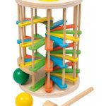 Small Foot Věž s kuličkami na zatloukání – Zboží Dáma