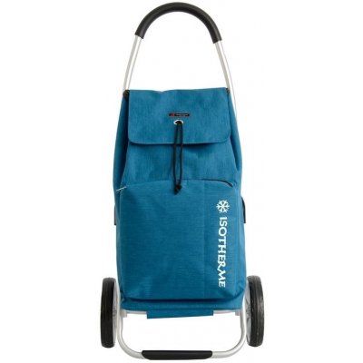 Madisson 32034 Velká nákupní taška na kolečkách modrá – Zboží Mobilmania