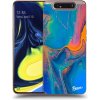 Pouzdro a kryt na mobilní telefon Samsung Pouzdro Picasee silikonové Samsung Galaxy A80 A805F - Rainbow čiré