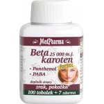MedPharma Beta karoten 25 000 m.j. 107 tobolek – Hledejceny.cz