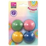 Magic Cat Rainbow Relax míček pěnový 4 cm / 4 ks – Zboží Dáma