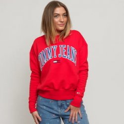 tommy jeans collegiate crew