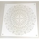 Šablona 30x30 mandala 5 – HobbyKompas.cz