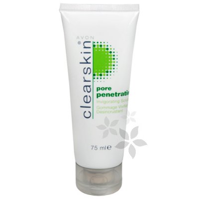 Avon Clearskin povzbuzující čistící peeling 75 ml