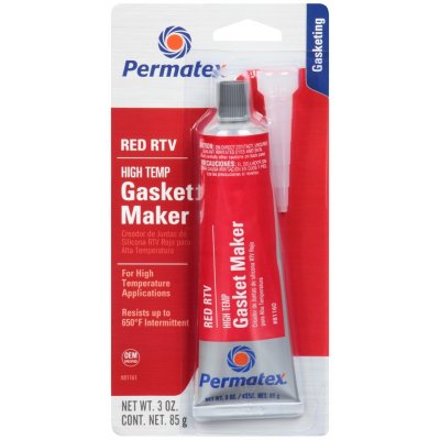 PERMATEX GASKET MAKER RED RTV Červený silikonový tmel 60-012 85 g – Zbozi.Blesk.cz