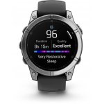 Garmin Fenix E 47mm Stainless Steel Slate Gray/Black 010-03025-01 – Zboží Živě