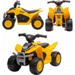 Baby Mix Cat elektrická čtyřkolka žlutá – Zboží Mobilmania