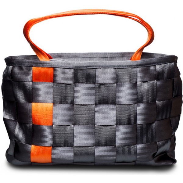 Raemco dámská kabelka vyrobená z bezpečnostních pásů větší šedá s oranžovým  vzorem od 2 490 Kč - Heureka.cz