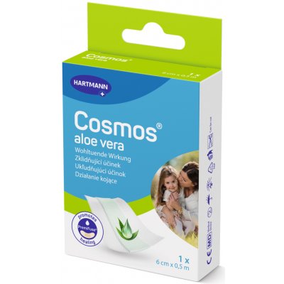 Cosmos Náplast s aloe vera 6 cm x 0,5 m 1 ks – Hledejceny.cz