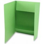HIT Office A4 Prešpánové desky se třemi chlopněmi zelené – Hledejceny.cz