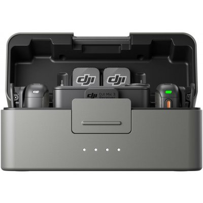 DJI Mic 3 /2 TX + 1 RX + Charging Case/ - CP.RN.00000480.01 – Hledejceny.cz