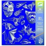 Djeco Vyškrabávací obrázky nálepky Metalické ornamenty – Zboží Dáma