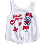 Dívčí tílko Disney Minnie Kiss bílé – Zbozi.Blesk.cz