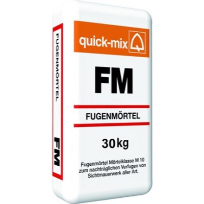 Spárovací hmota quick-mix FM tmavě šedá 30 kg CG2W QMFMTSE – Sleviste.cz