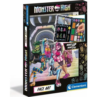 Clementoni Make up sada Face Art Monster High 157872 – Sleviste.cz