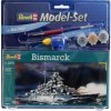 Sběratelský model Revell ModelSet Bismarck 65802 1:1200