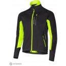 Etape Strong WS pánská softshellová bunda černá/žlutá fluo