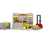 Bruder 62251 bworld DHL shop s paletovým vozíkem – Zbozi.Blesk.cz