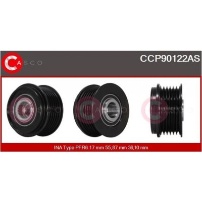 Řemenice, generátor CASCO CCP90122AS – Hledejceny.cz