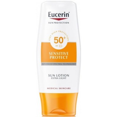 Eucerin Sun Sensitive Protect Sun Lotion SPF50+ 150 ml – Hledejceny.cz