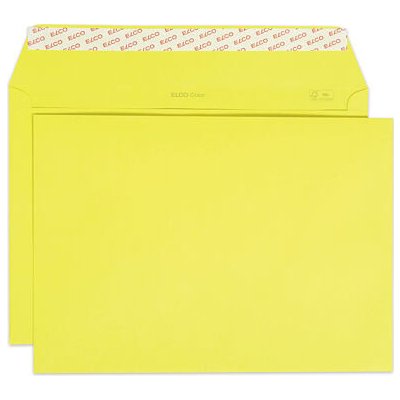 Poštovní obálka C5 žlutá - bez okna, balení á 25 ks – Zboží Živě